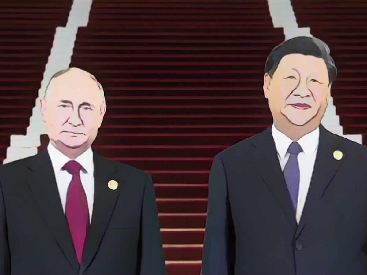 Вот как выглядит дружба: Владимир Путин посетил Си Цзиньпина в Пекине.