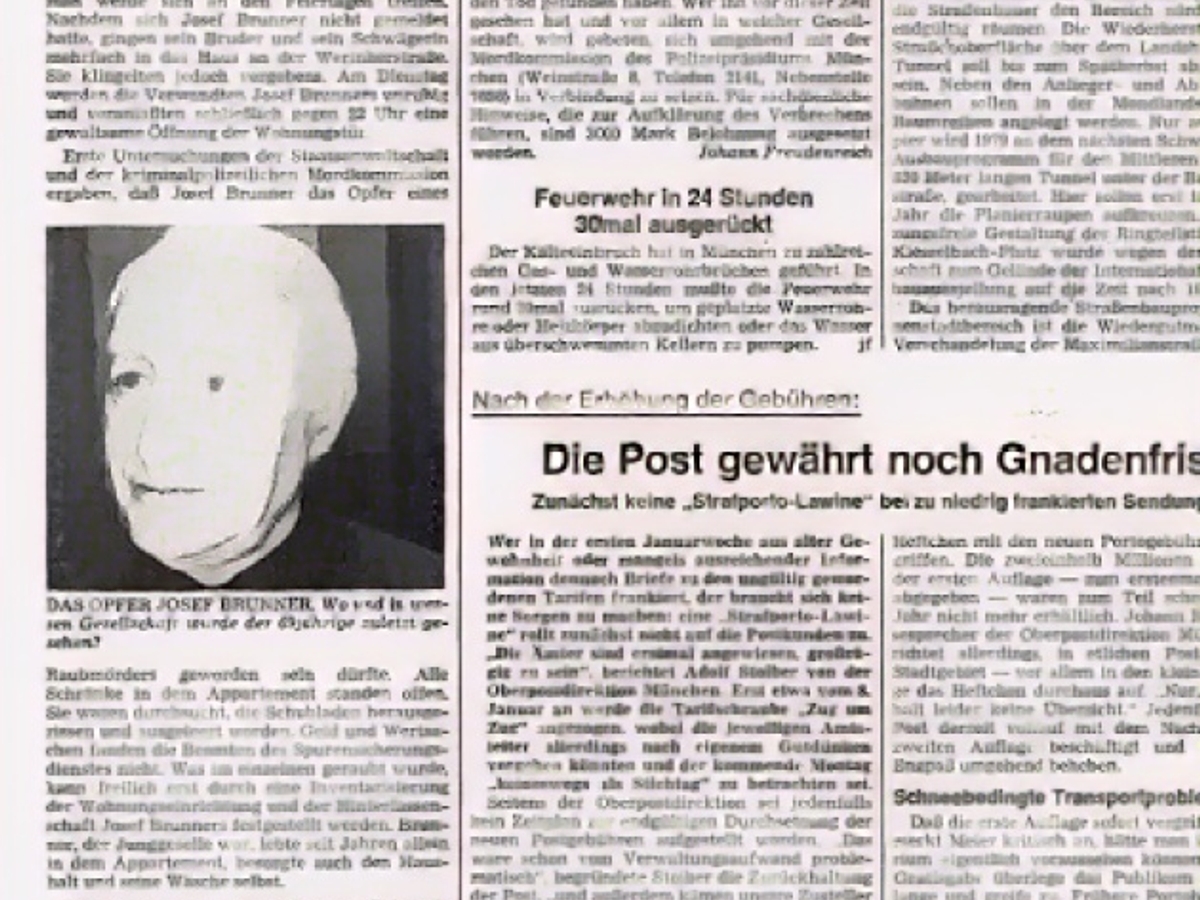 So berichtete die SZ am 4. Januar 1979