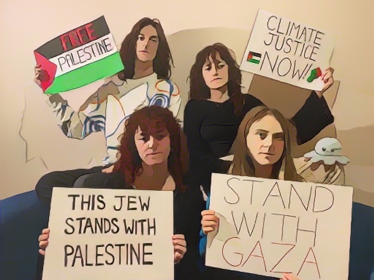 Ist das noch Klima-Aktivismus? Greta Thunberg (20) stellt sich auf die Seite der Palästinser und hat neben sich eine blaue Krake sitzen, die an die antisemitischen Karikaturen des Dritten Reichs erinnert, bei denen weltverschwörerisch Juden als Kraken dargestellt wurden