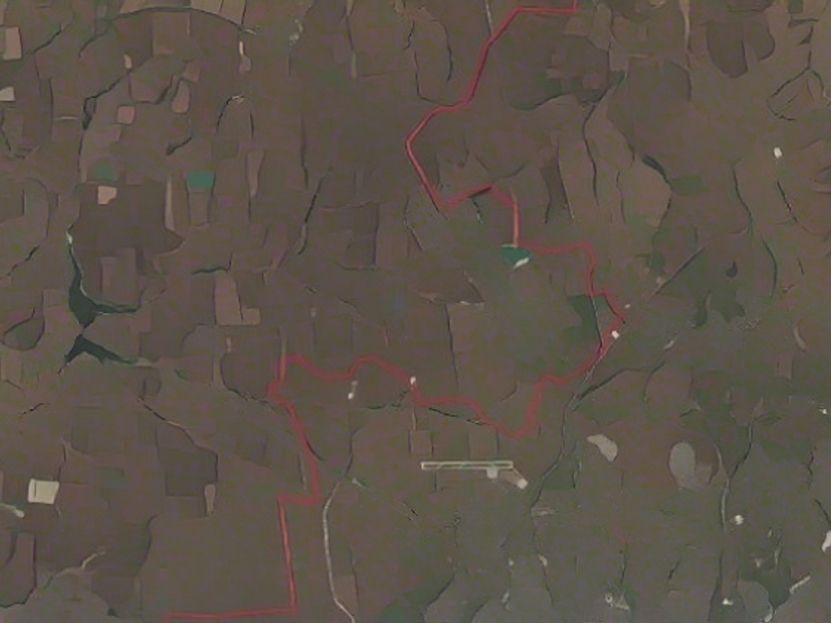 Спутниковый снимок с обозначением хода фронта: Ситуация в районе Авдеевки на начало ноября.