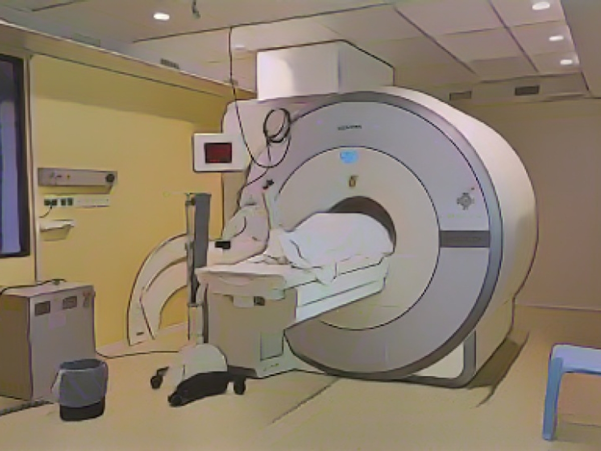 Специальный магнитно-резонансный томограф для диагностики болезни Альцгеймера в университетской клинике Лейпцига