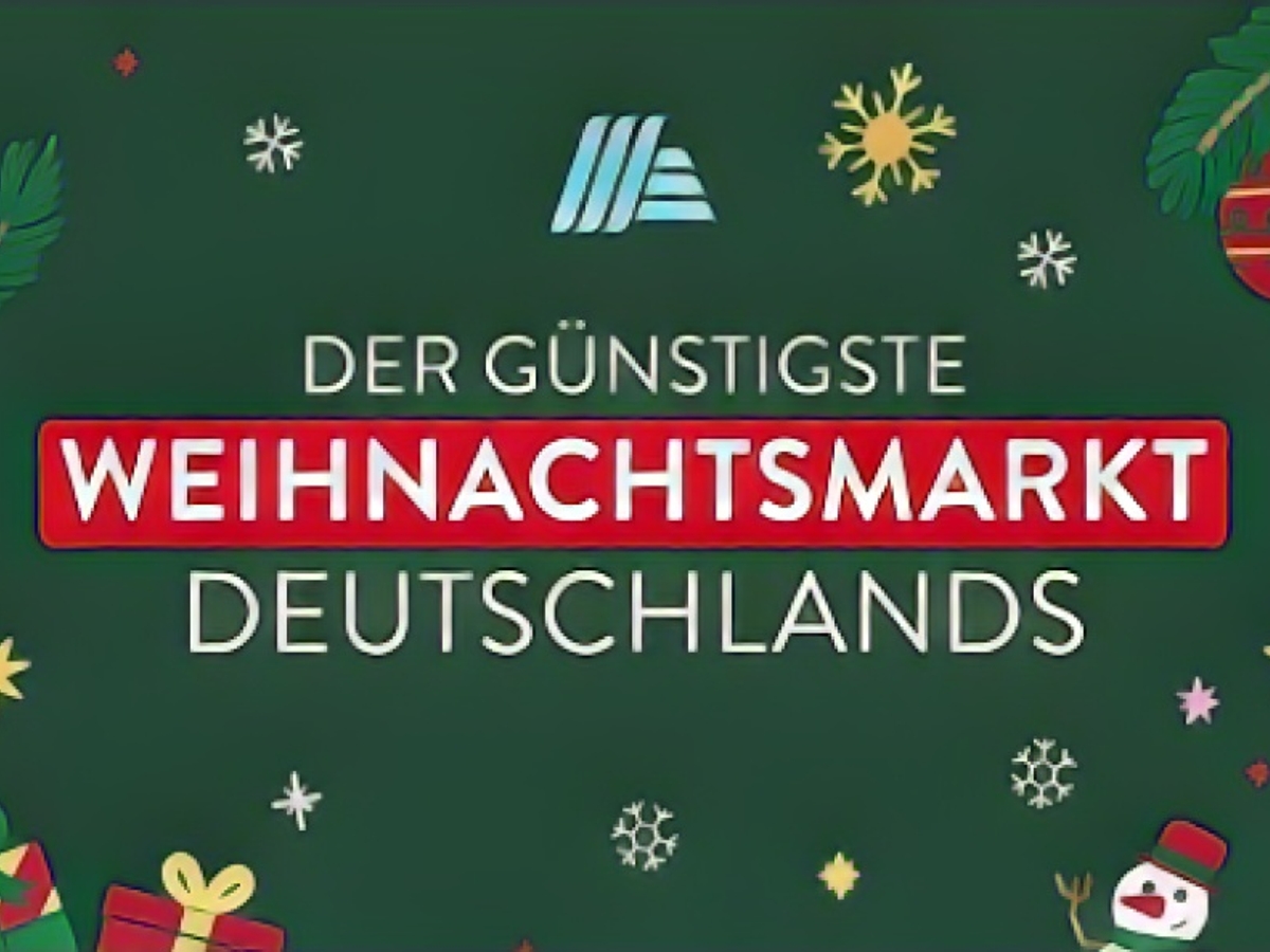 Вот как рекламирует компания Aldi Süd свой дешевый рождественский рынок, который пройдет с 14 по 16 ноября в Кельне