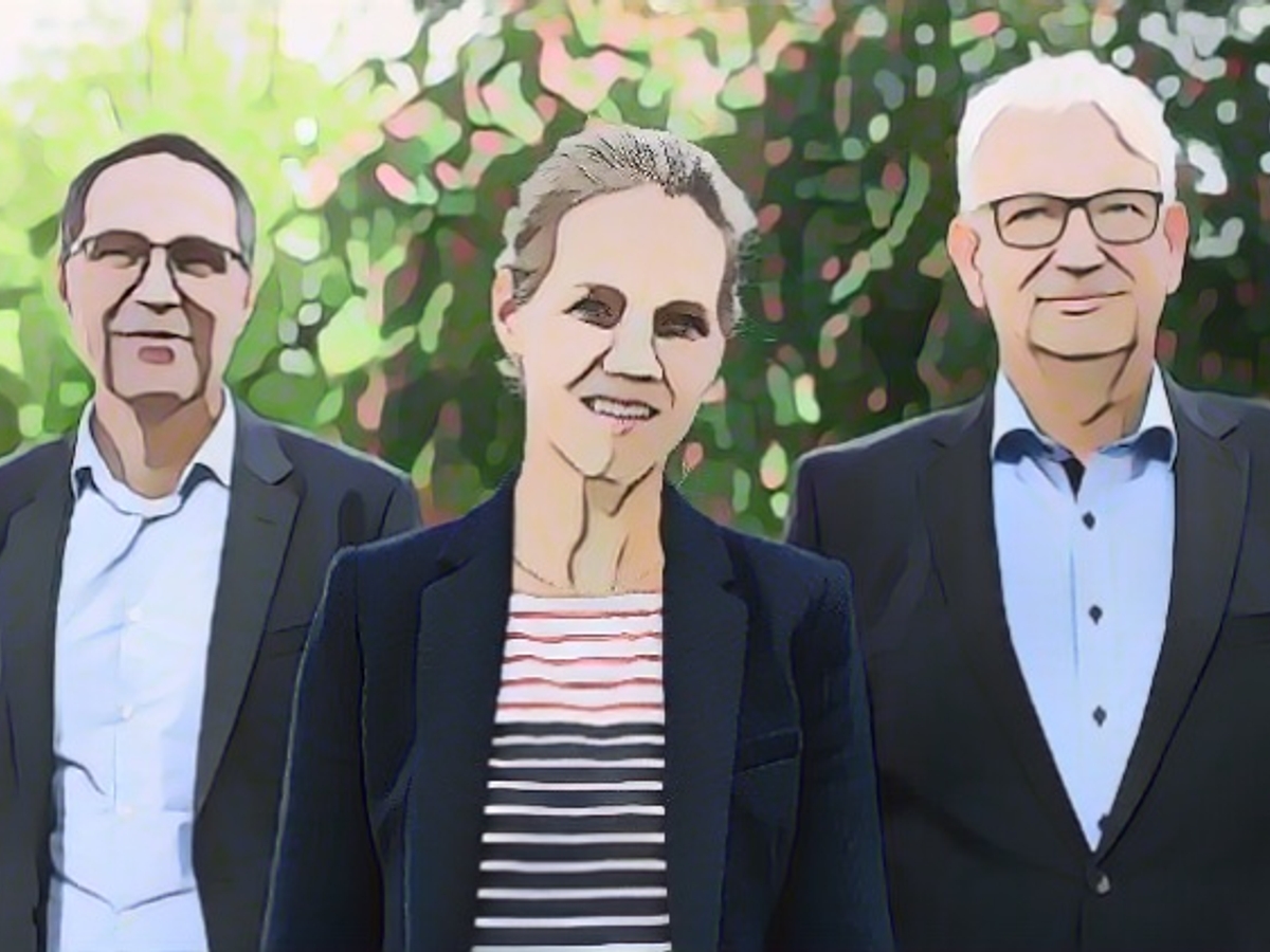 Саша Мюллер-Краеннер (слева), Барбара Метц и Юрген Реш входят в состав Исполнительного совета DUH, состоящего из трех человек.