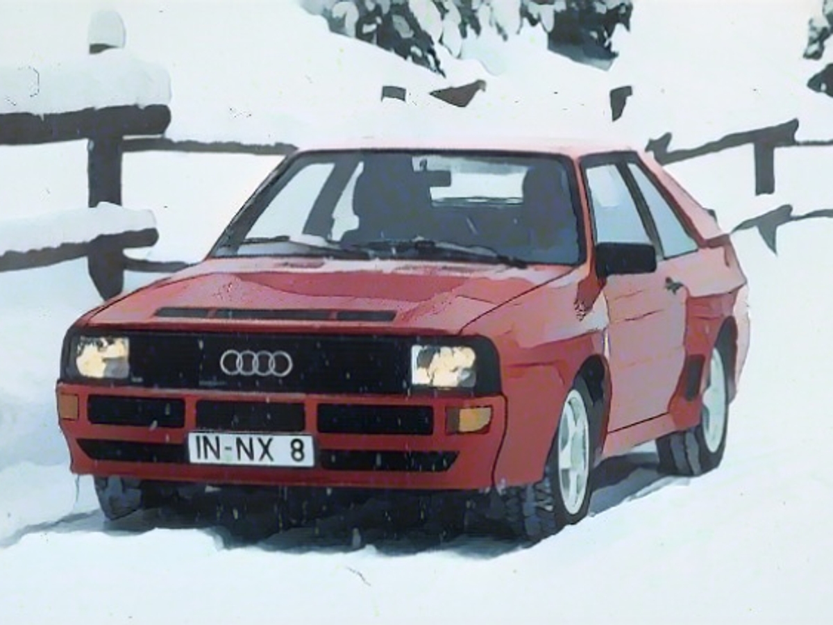 With 225 kW/306 hp, the Sport quattro even outperformed the Porsche 911 Turbo.