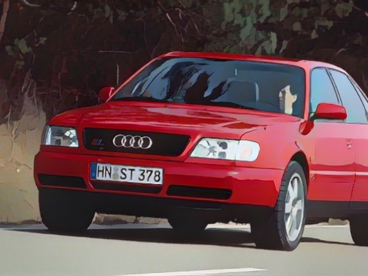 From 1997: Audi S6 plus.