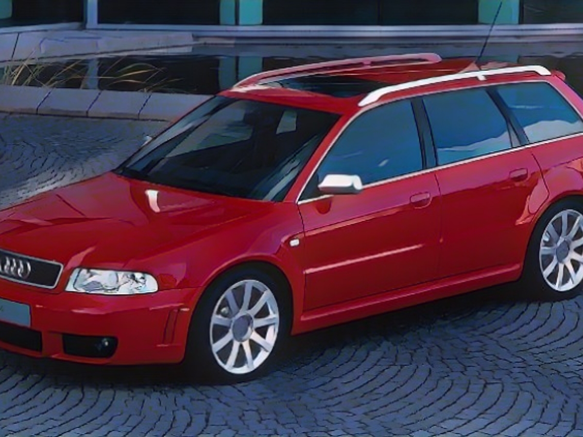 The RS4 Avant (B5) was the first genuine RS model from the Audi Sport division.
