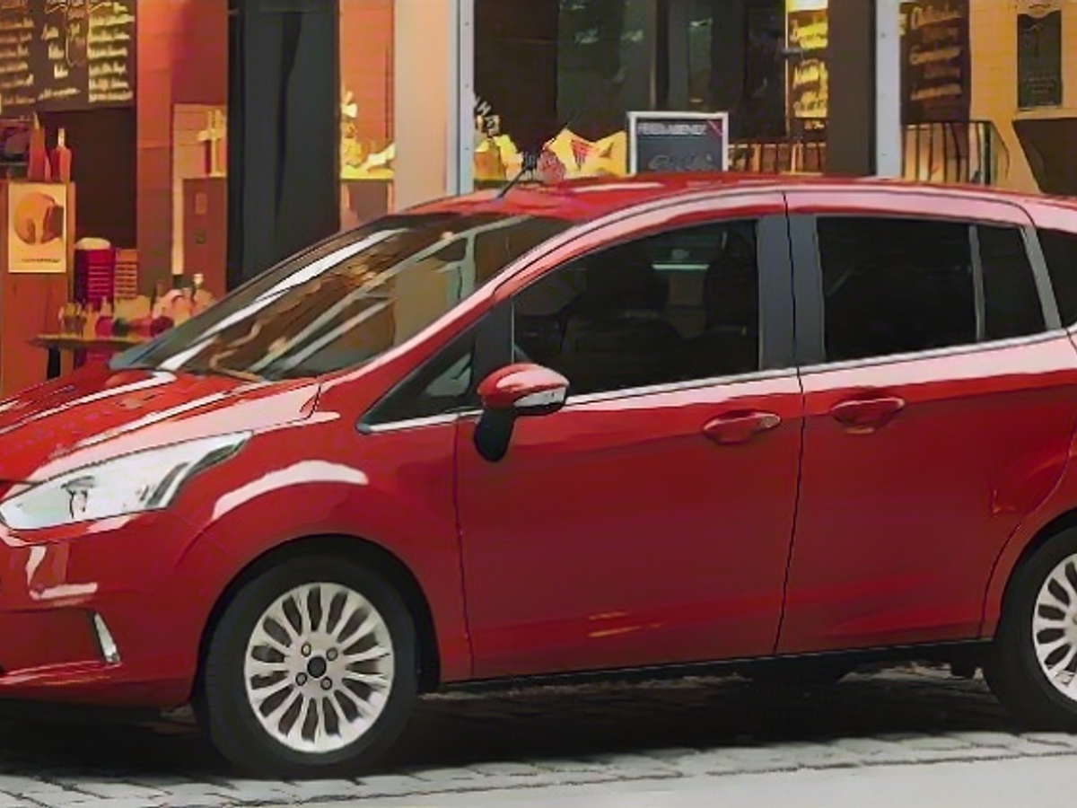 The Ford B-Max is 4.08 meters long.