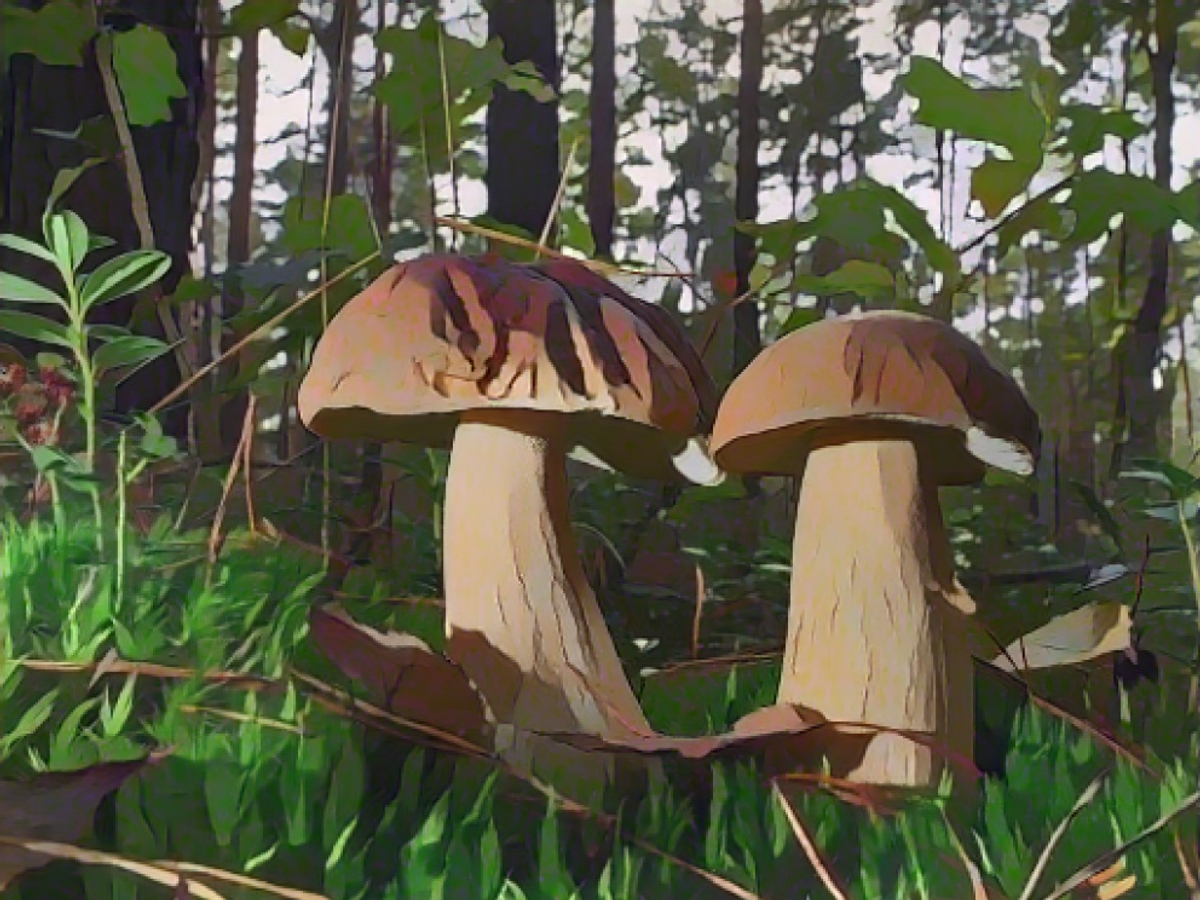 Solche Pilze lassen sich unter anderem im Teutoburger Wald finden