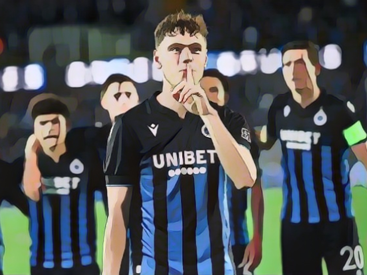 Andreas Skov Olsen opened a door to the Bundesliga with Bruges.
