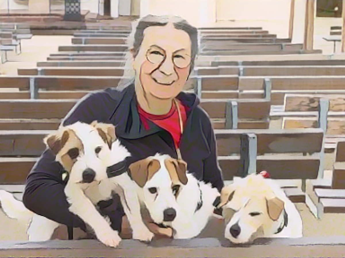 Seit 2006 sucht Andrea Thiess-Blanke mit Hunden nach Katzen