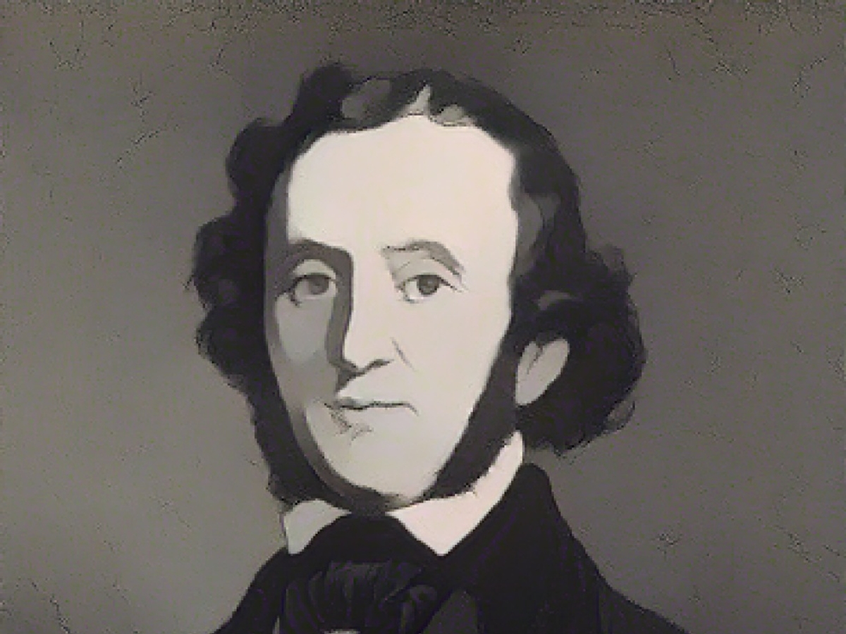 Der Komponist Felix Mendelssohn Bartholdy