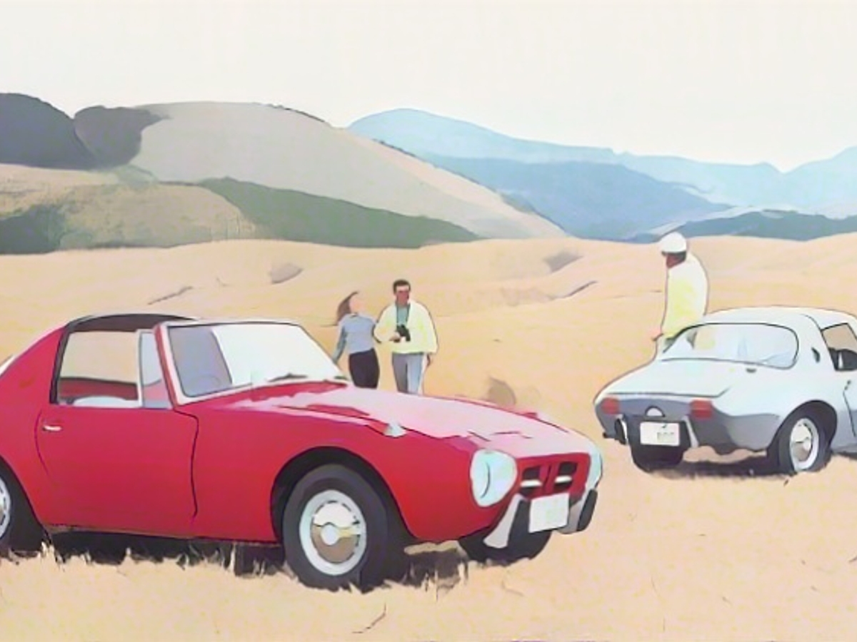 In 1977, the Toyota Sports 800 hybrid prototype with gas turbine and electric drive was presented.