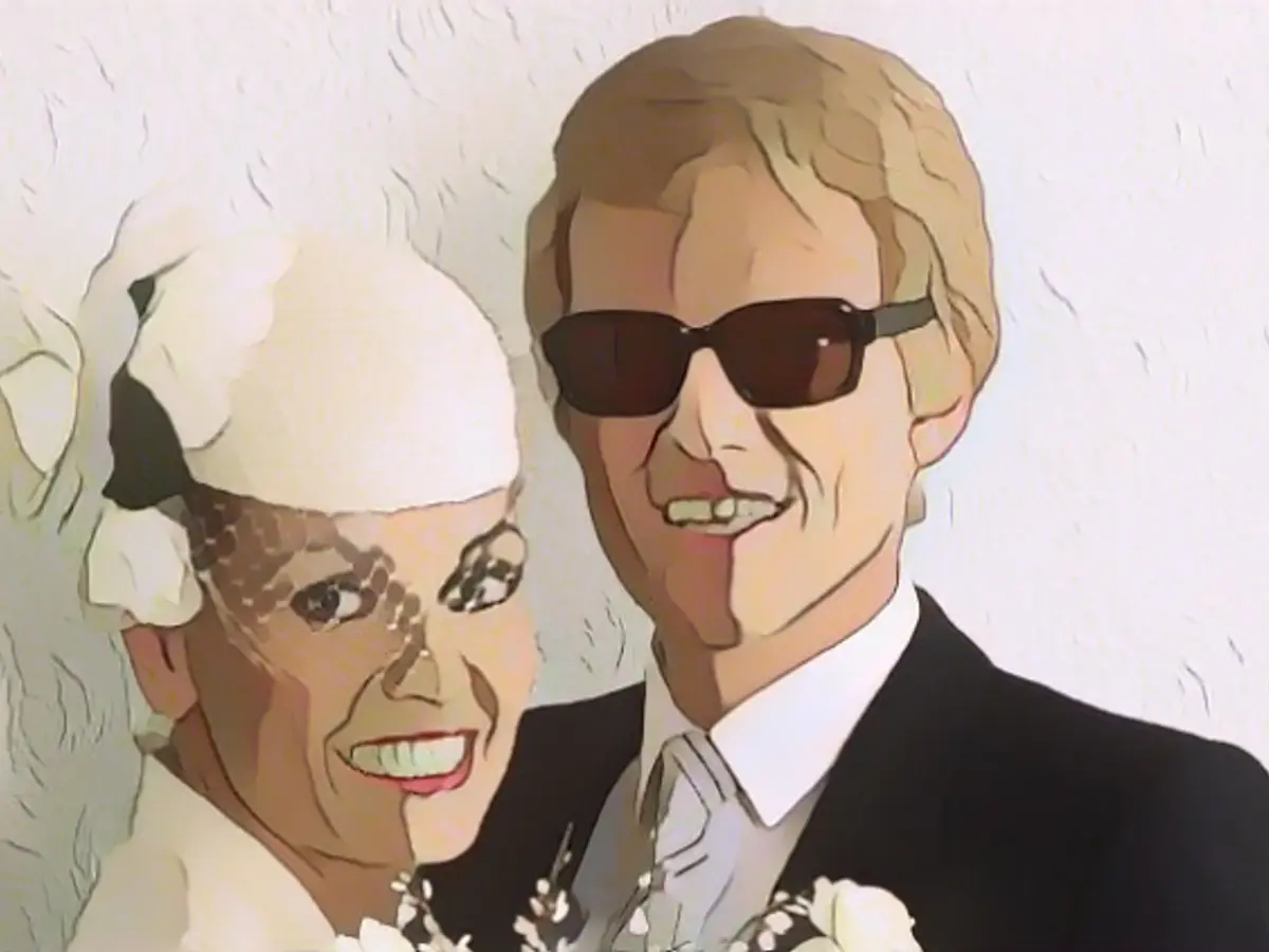 Heino y Hannelore se casaron en 1979.