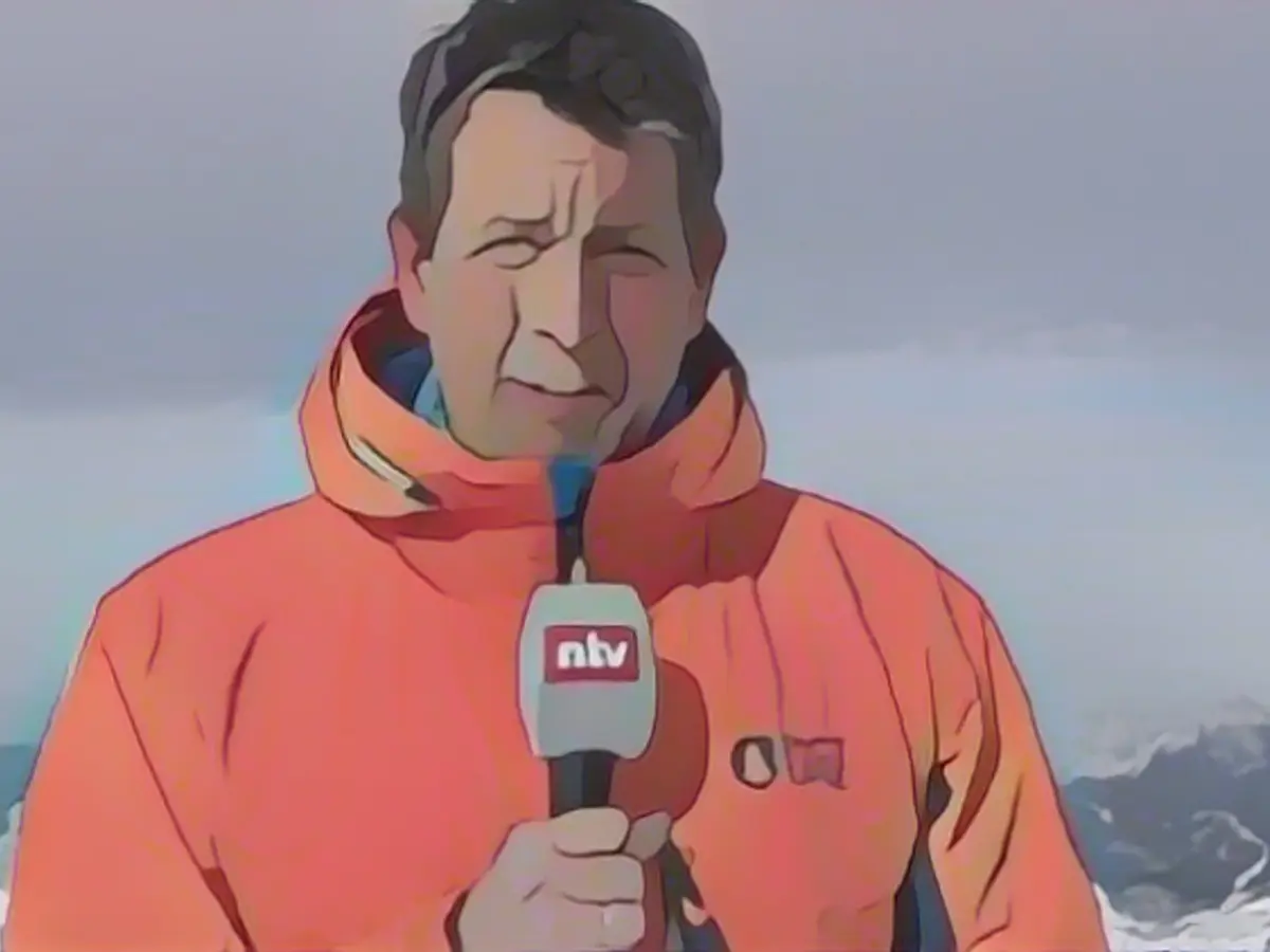 ntv meteorologist Björn Alexander