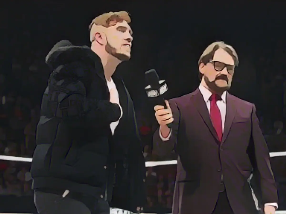 Will Ospreay officially joined AEW and brought excitement to the crowd.