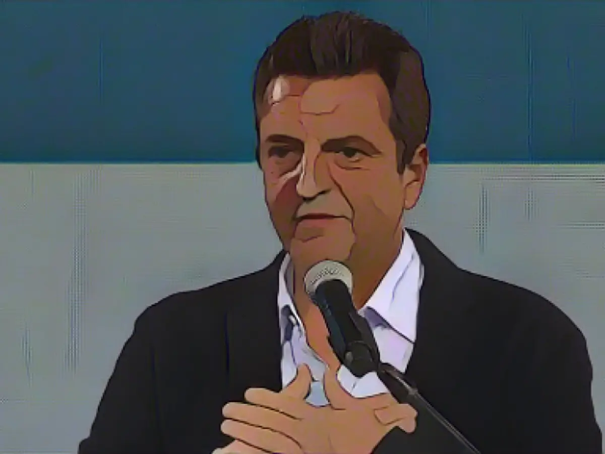 Sergio Massa, the Unión por la Patria candidate, conceded defeat to Javier Milei Sergio Massa, the Unión por la Patria candidate, conceded defeat to Javier Milei