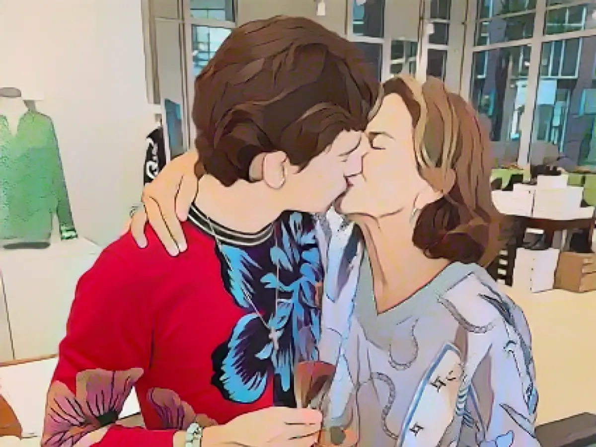 Max and Claudia's love is evident as they share heartfelt kisses Max's journey doesn't stop at fashion, he's also an aspiring actor