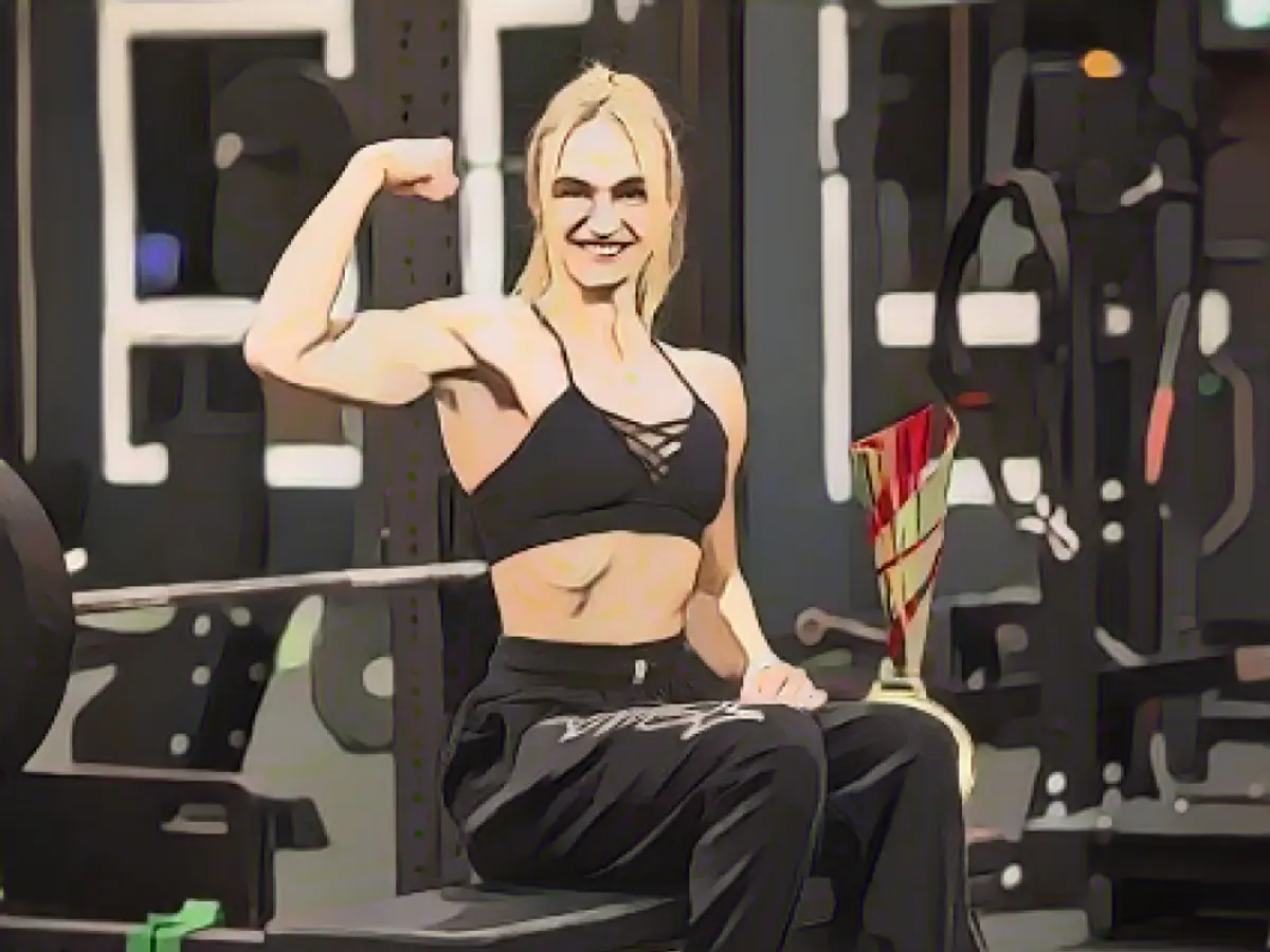 The transformation from swimming to bodybuilding