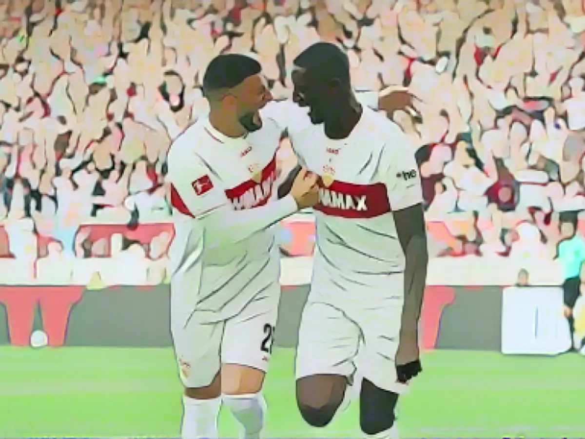 Deniz Undav (27/l.) and Serhou Guirassy (27/r.) harmonize perfectly as teammates, not rivals.