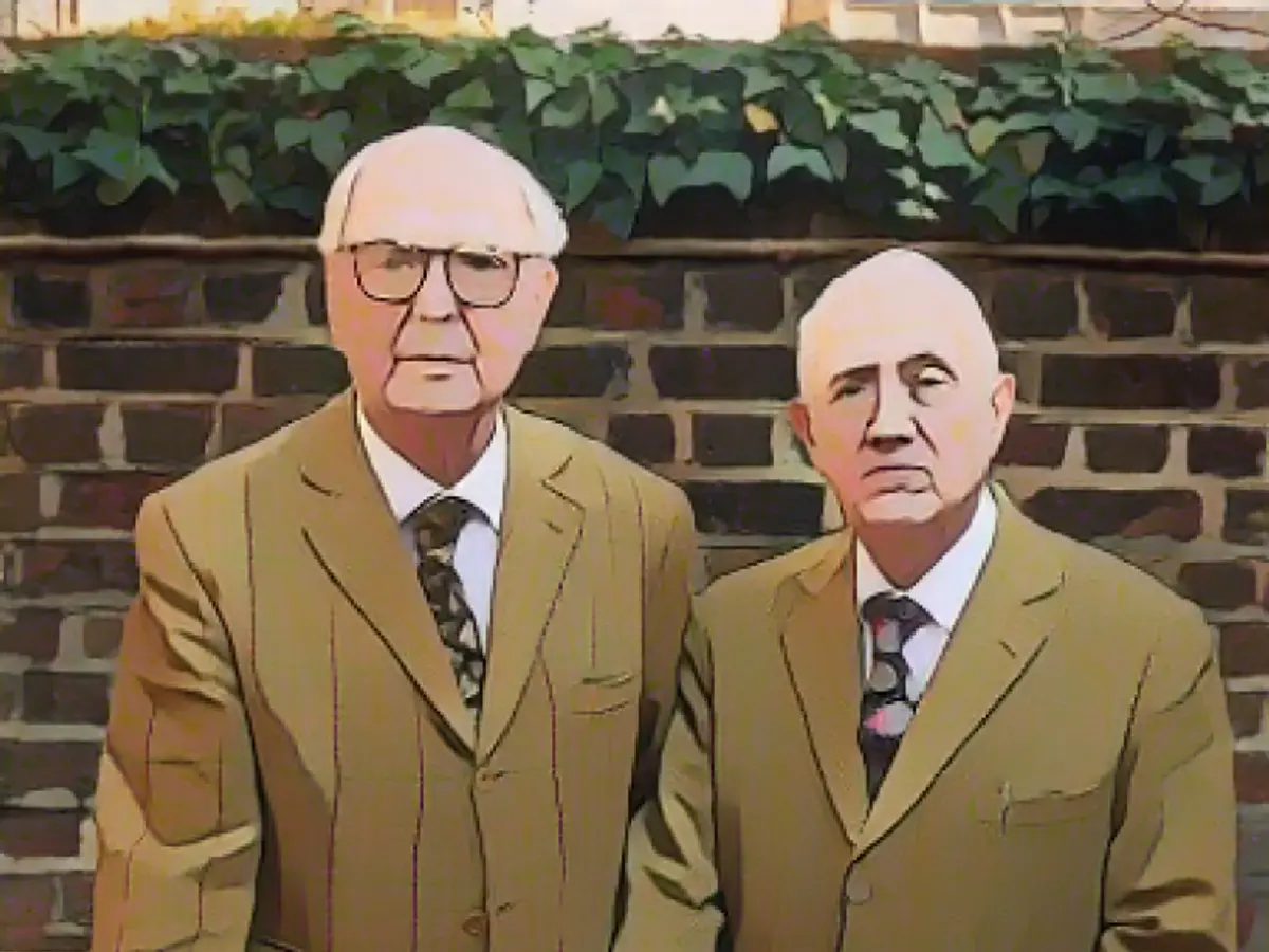 A toast - with and to Gilbert and George!
