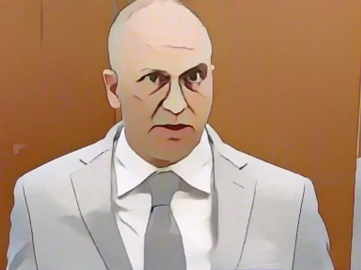 Derek Chauvin during his 2021 trial