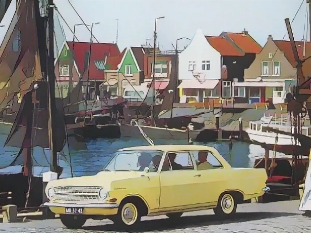 The Opel Rekord was also a hit in the Netherlands.