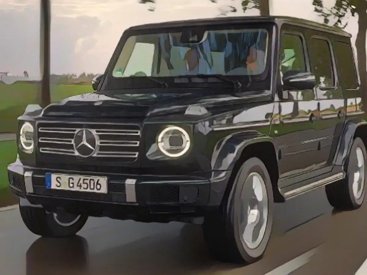 The design of the G-Class has remained classic to this day. However, the evergreen now has modern LED daytime running lights.
