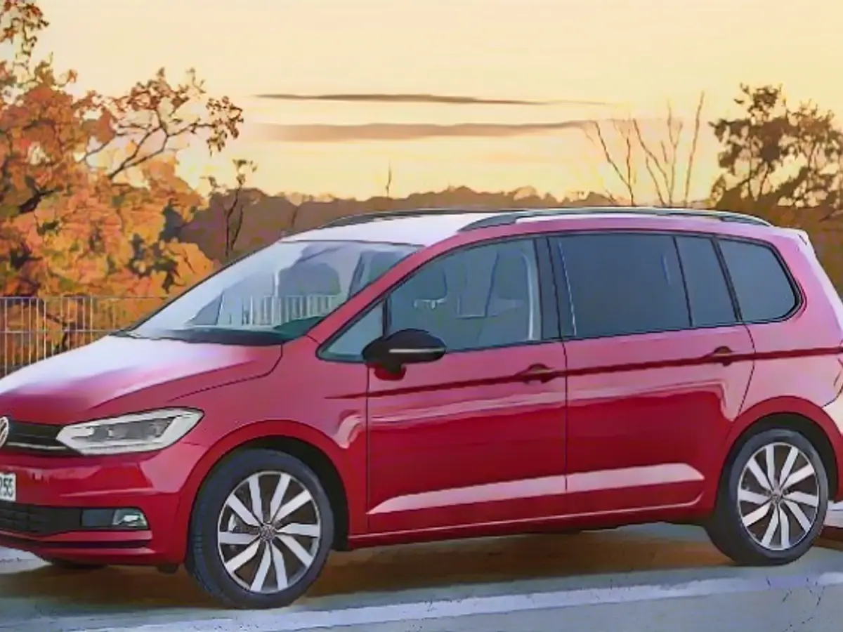 Prices for the VW Touran start at just under 46,000 euros.