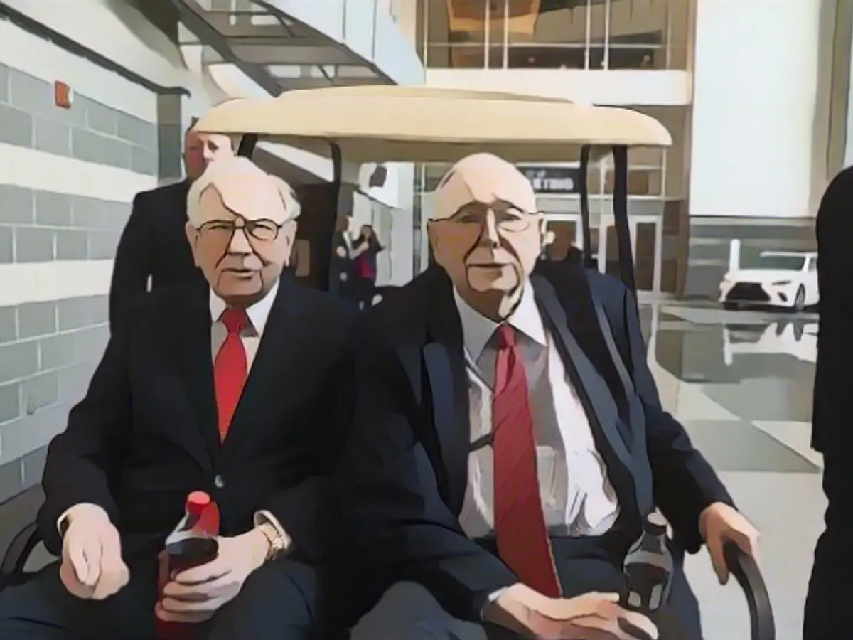 Le due leggende degli investimenti Warren Buffett e Charles Munger (da sinistra).