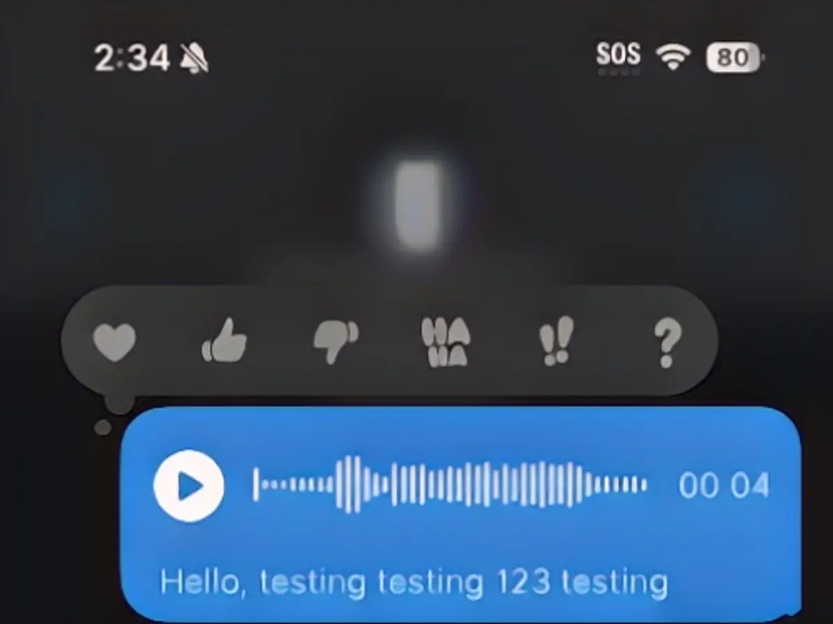 Come utilizzare le trascrizioni dei messaggi audio in iOS 17