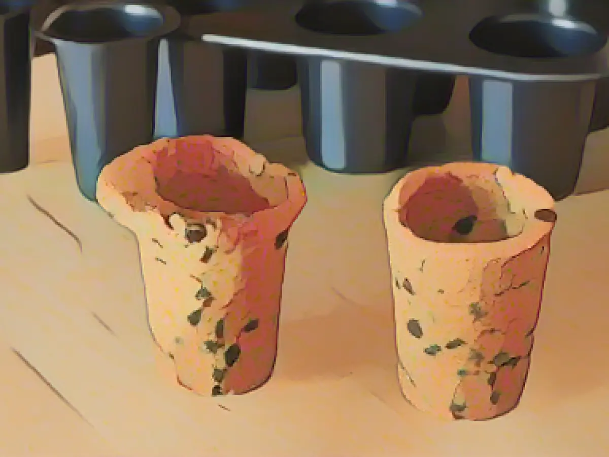 Moldes de silicona Cookie glass para hacer vasitos de galleta