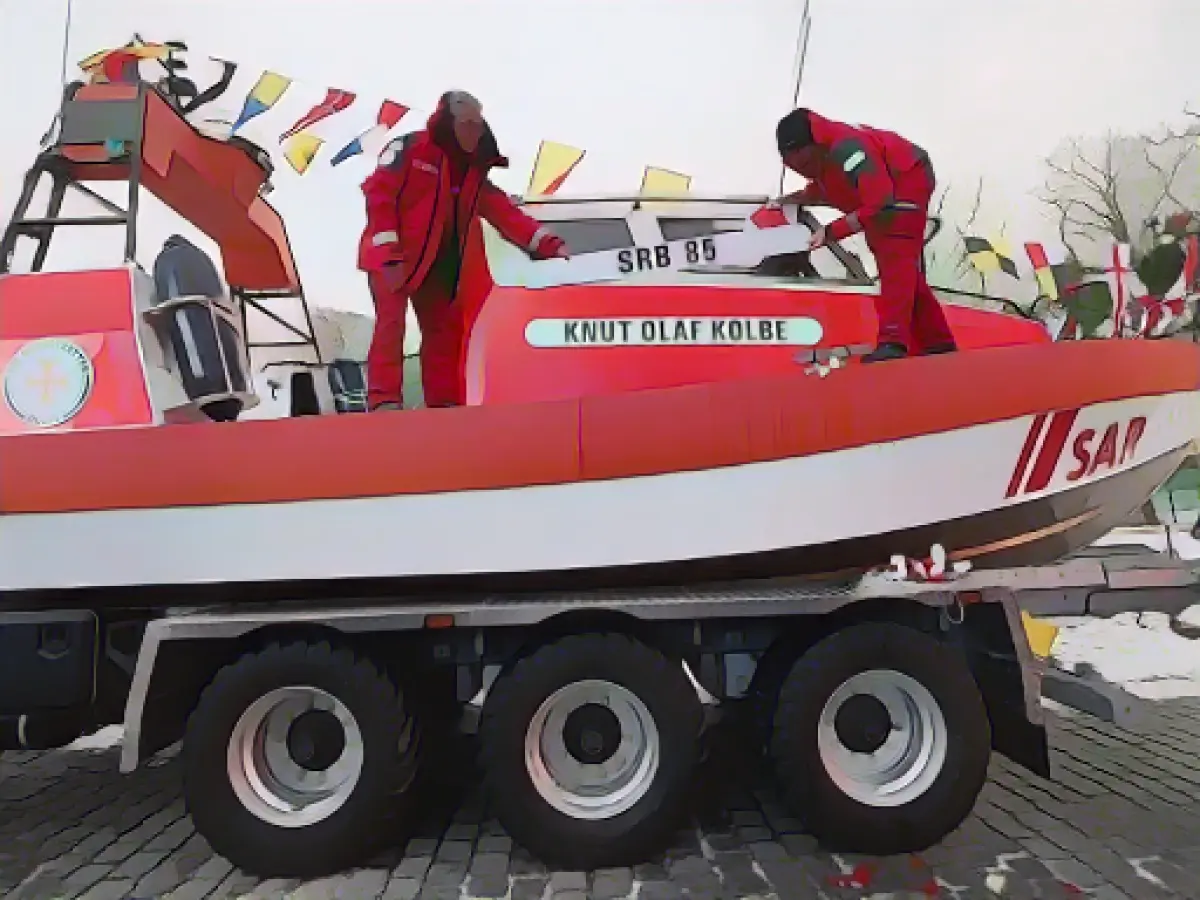 New sea rescue boat christened Prototype from Finland