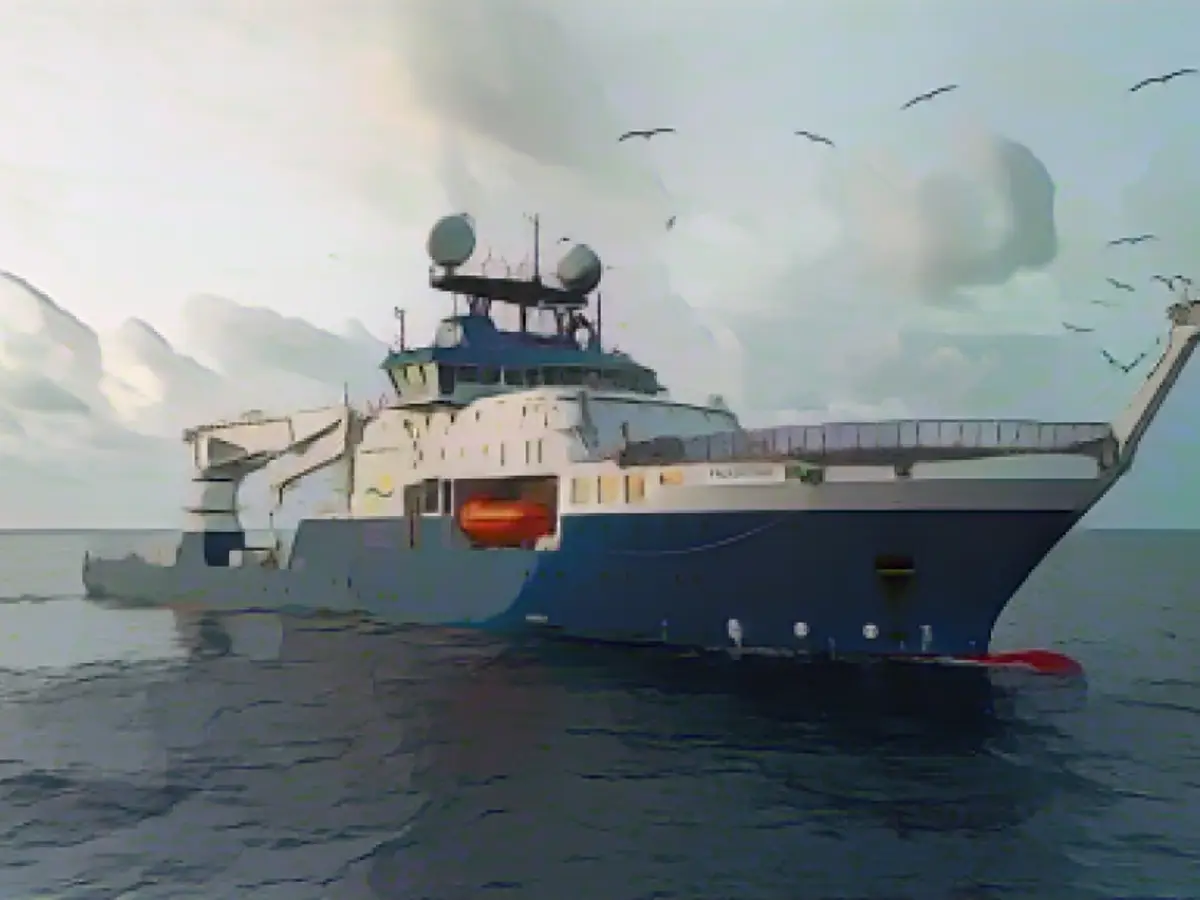 Подводная гора была обнаружена в июле во время экспедиции Института океана Шмидта на исследовательском судне 