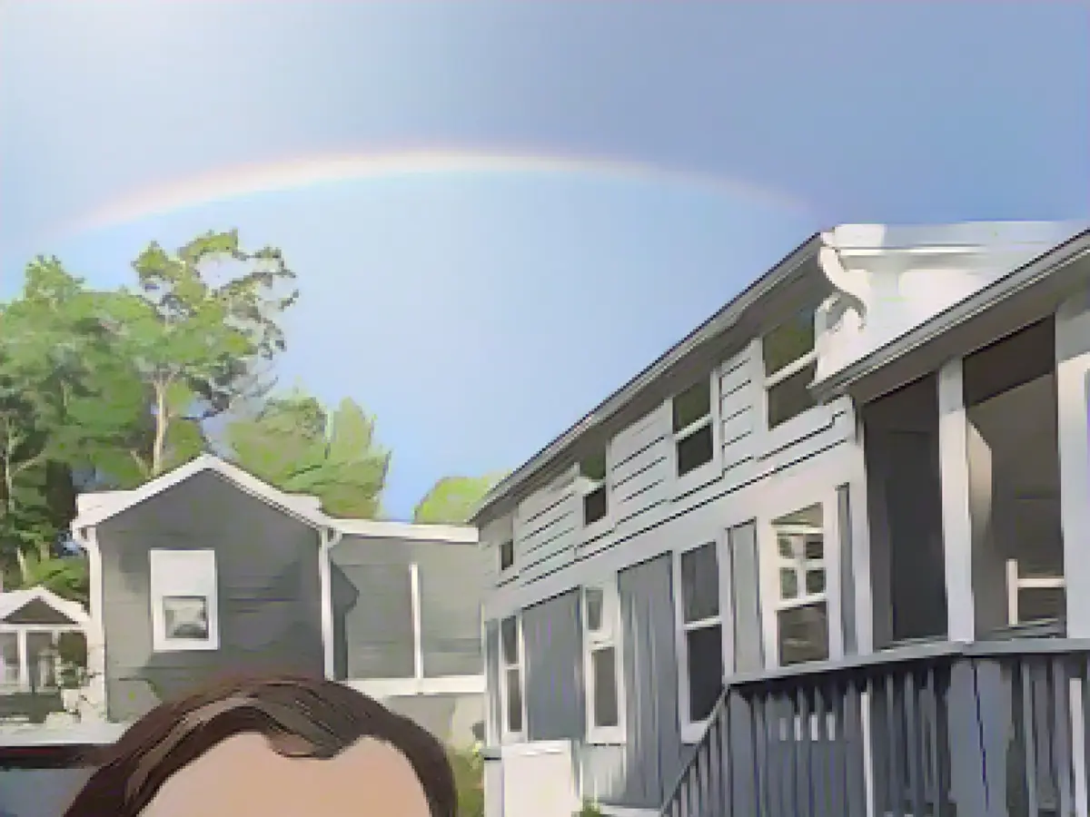 Hill added a solar panel and rainwater collection system to her tiny house, ensuring minimal costs for electricity and water.