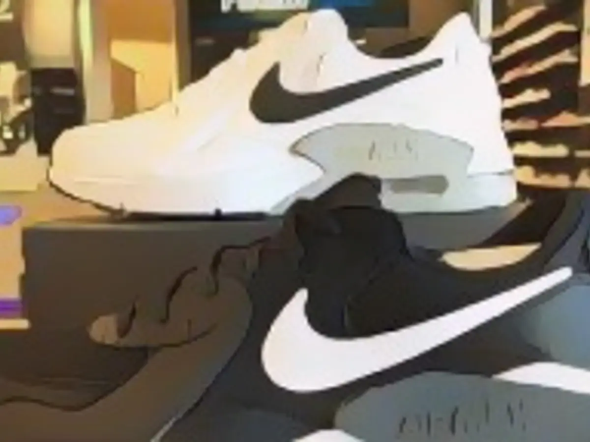 Nike shoes displayed at Macy's store on September 22, 2020 in Corte Madera, California. Nike reported better-than-expected first-quarter earnings with a net income of $1.52 billion or 95 cents per share, compared to $1.37 billion or 86 cents per share the year prior. (Photo by Justin Sullivan/Getty Images)