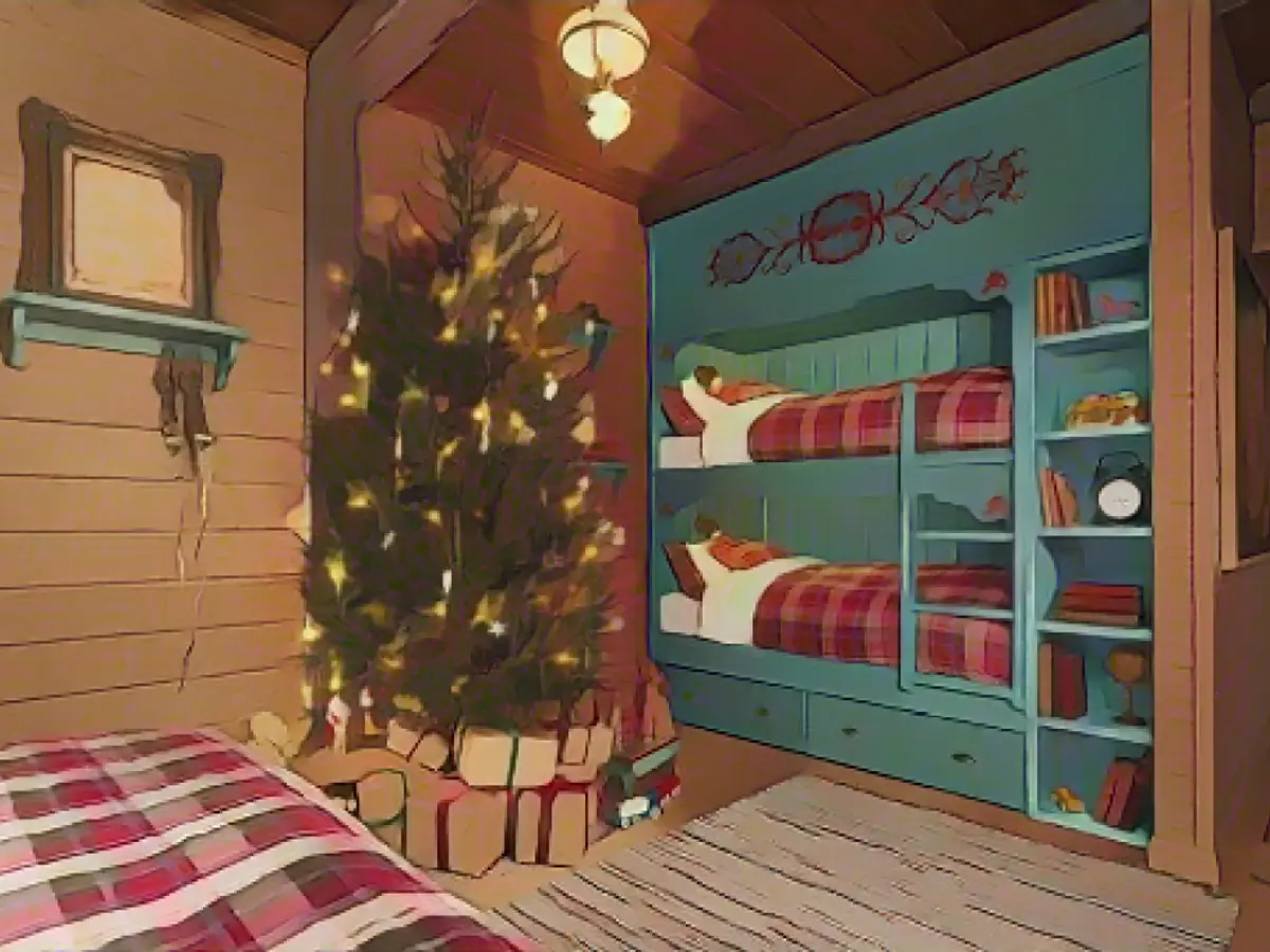 Проживание в домике Санты позволит одной счастливой семье жить как эльфы в этот рождественский сезон.