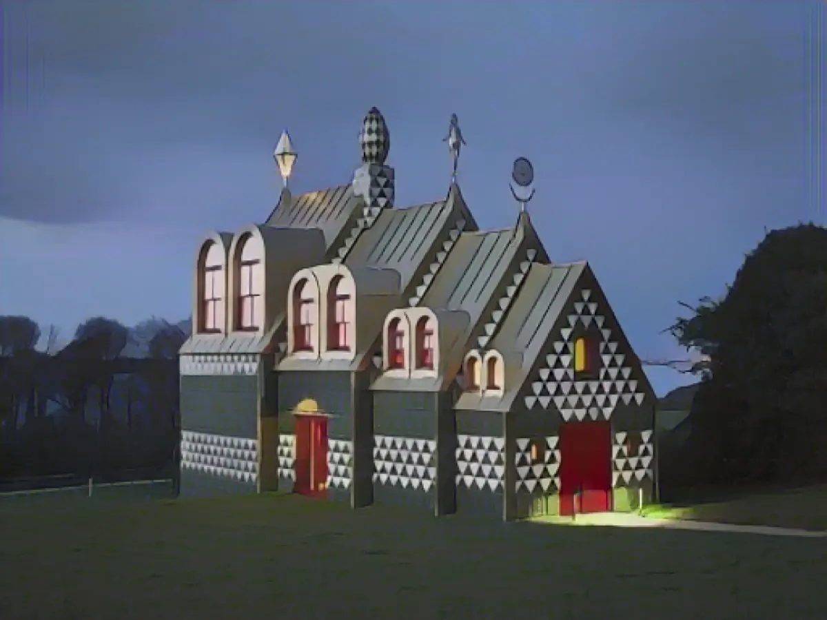 Das „Essex House“ des britischen Künstlers Grayson Perry ist ein konzeptionelles Ferienhaus.