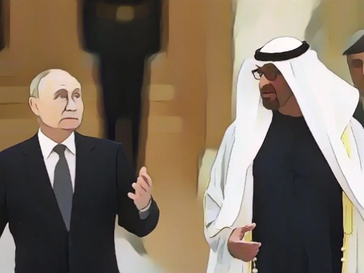 Das Gesprächsthema in Abu Dhabi: „Die Ukraine-Krise.“