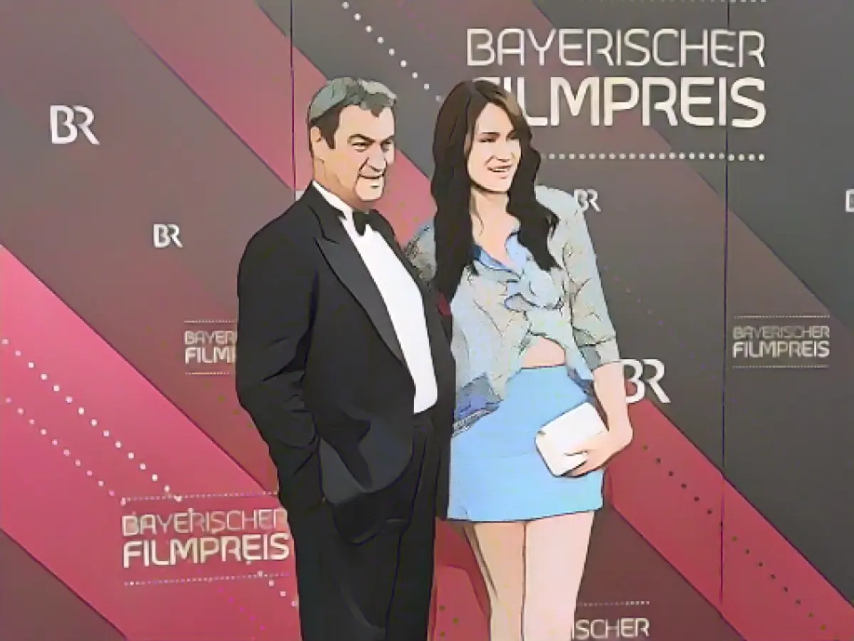 Tată și fiică la ediția din acest an a Premiilor Filmului Bavarez