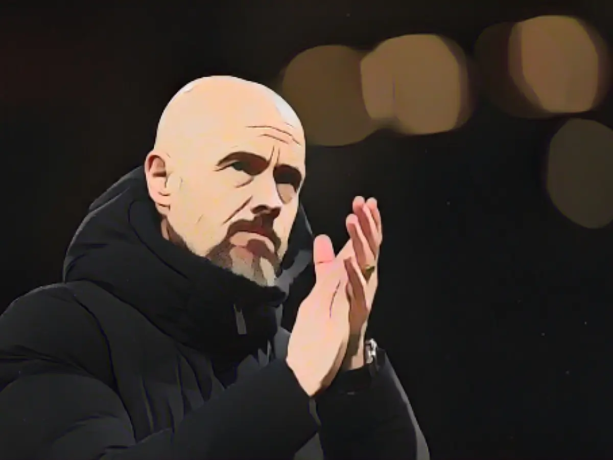 El entrenador del Manchester United, Erik ten Hag, aún no ha conseguido enderezar el rumbo del club esta temporada.