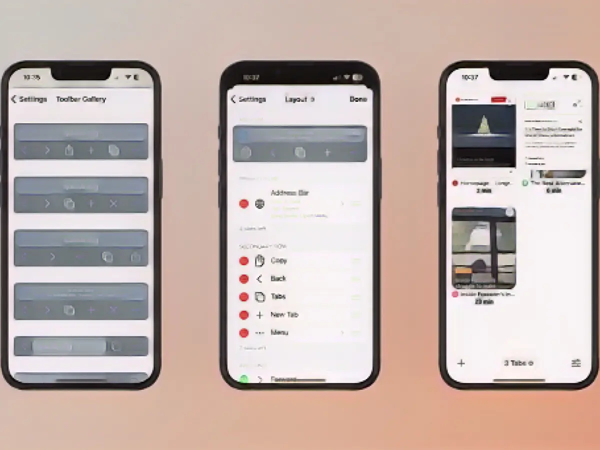 Vous pouvez créer votre propre navigateur iPhone personnalisé avec Quiche