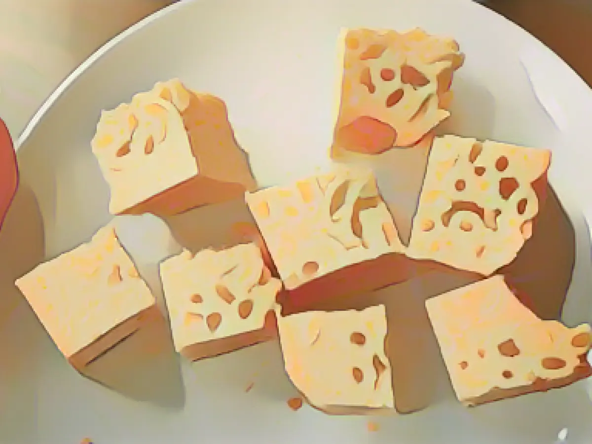 Diese luftgetrockneten Mac & Cheese-Häppchen sind einfach zuzubereiten