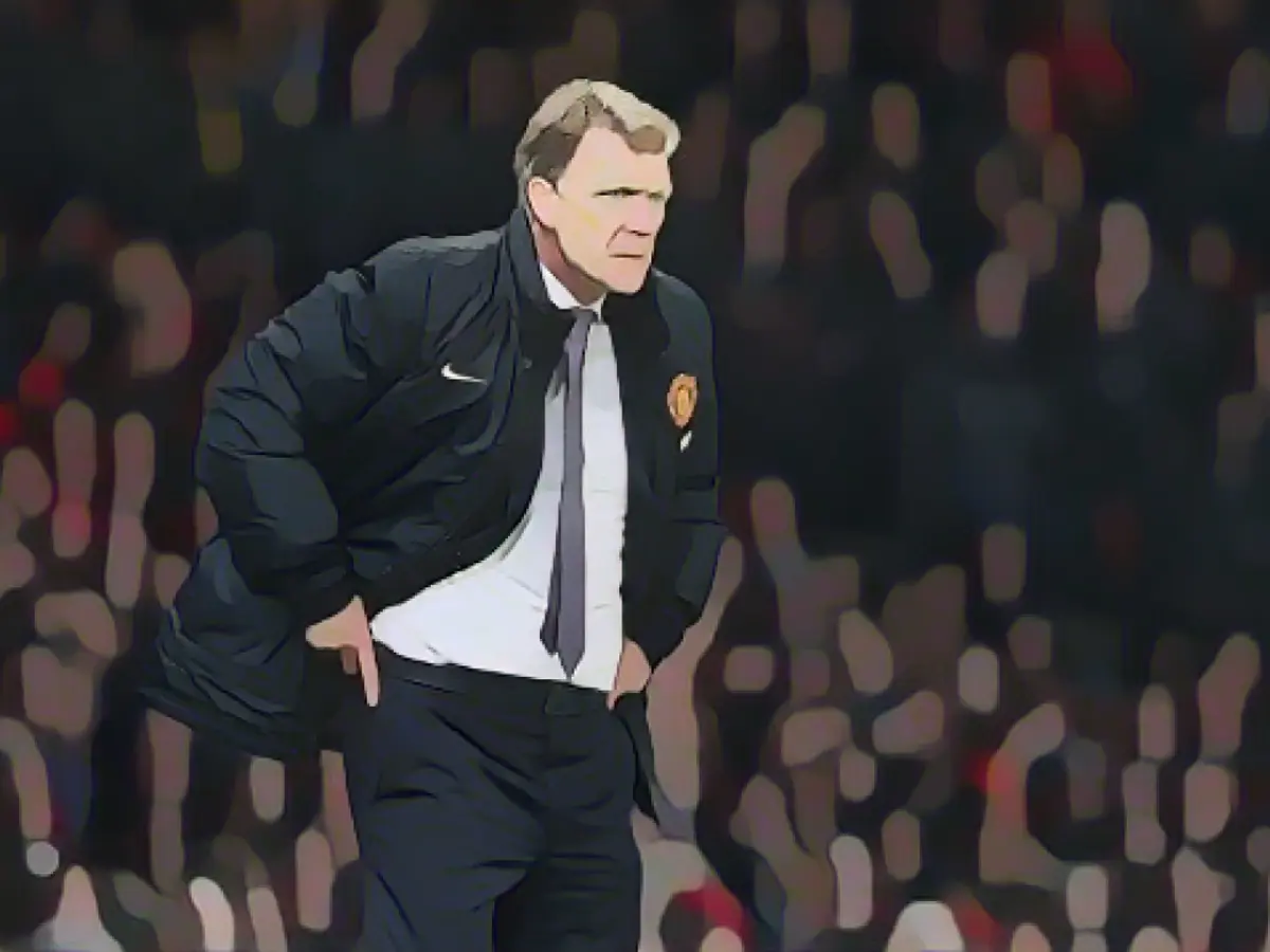 David Moyes ist seit weniger als einer Saison Trainer von Manchester United.