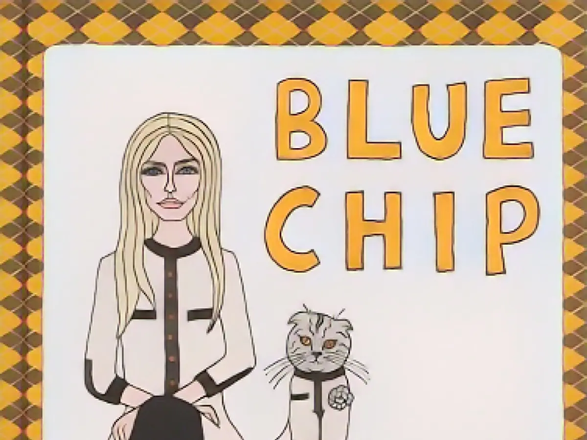 Yeni kitap ve film yıldızı: Claudia Schiffer ve eşi yönetmen Matthew Vaughn'un aile kedisi Chip kendine bir kariyer yapıyor