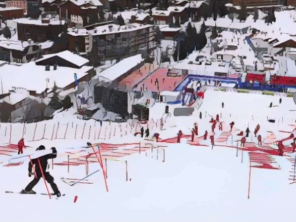 Lo slalom di Val d'Isere non ha potuto avere luogo.