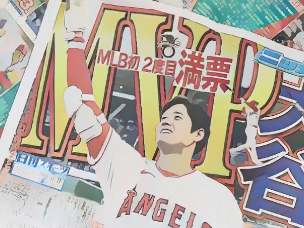 Japan ist tatsächlich so stolz. Die Nation ist hier, um den MVP der letzten Saison der Major League Baseball (MLB) zu feiern.