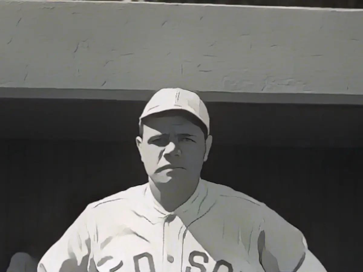 Babe Ruths letzte Saison bei den Boston Red Sox.