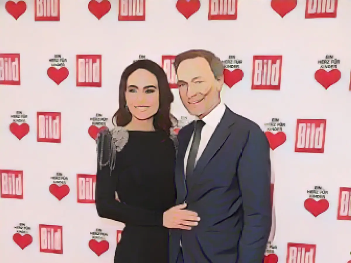 Franca Lehfeldt and husband Christian Lindner