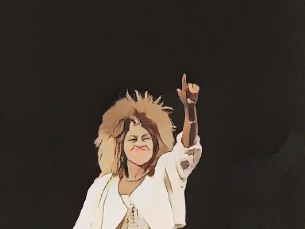 Tina Turner und ihre berühmte Löwenmähne. (widerspenstiges Haar)