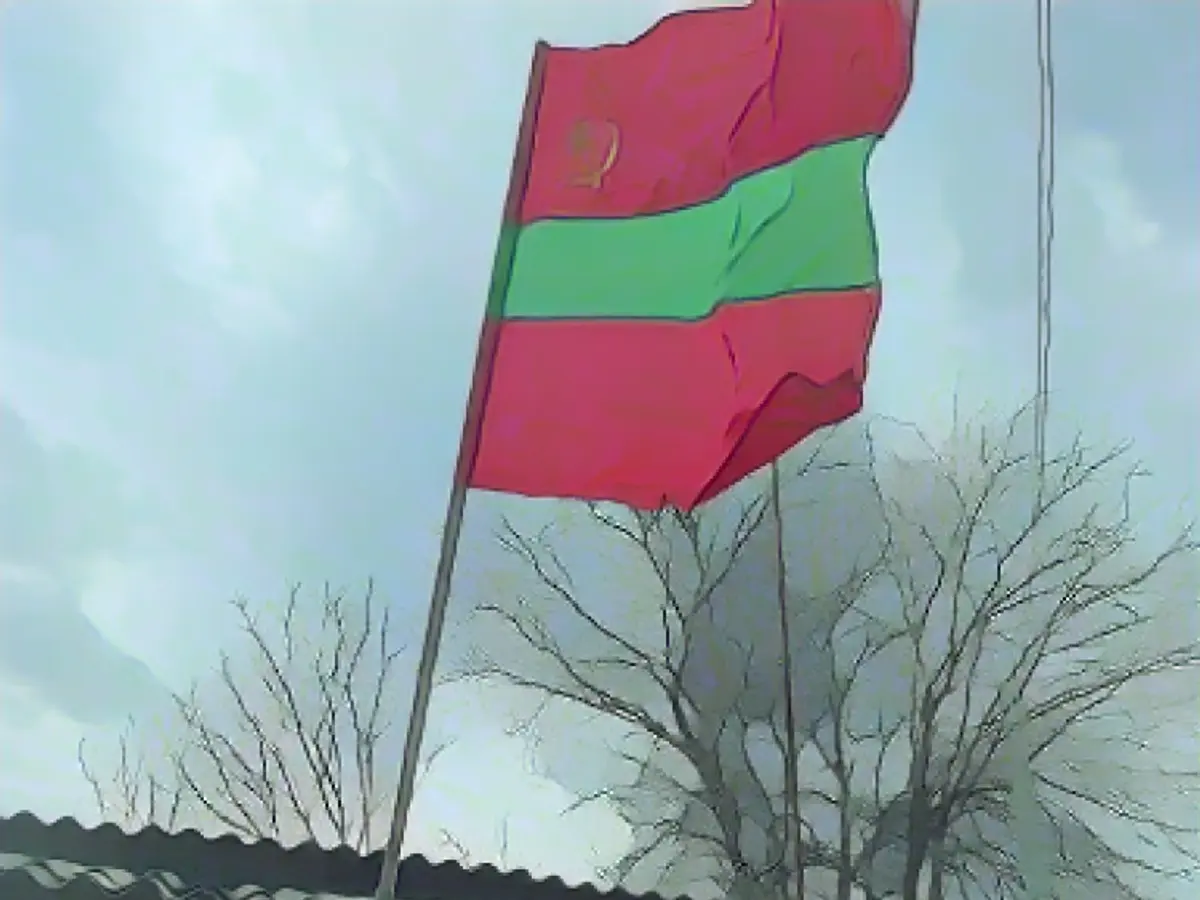 On the border with Transnistria.
